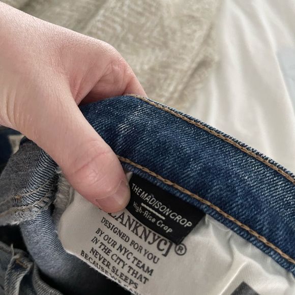Blank NYC Madison Crop Distressed Jeans - Picture 9 of 9